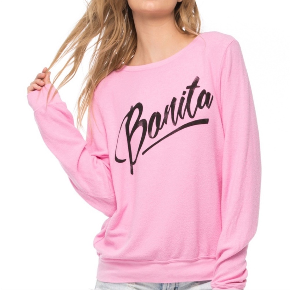 Wildfox “Bonita” Baggy Beach Jumper Size Small